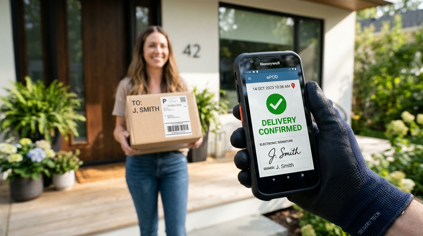 Automated Proof of Delivery (ePOD): How Electronic Signatures, Photo Capture & Geotagging Eliminate False Delivery Disputes