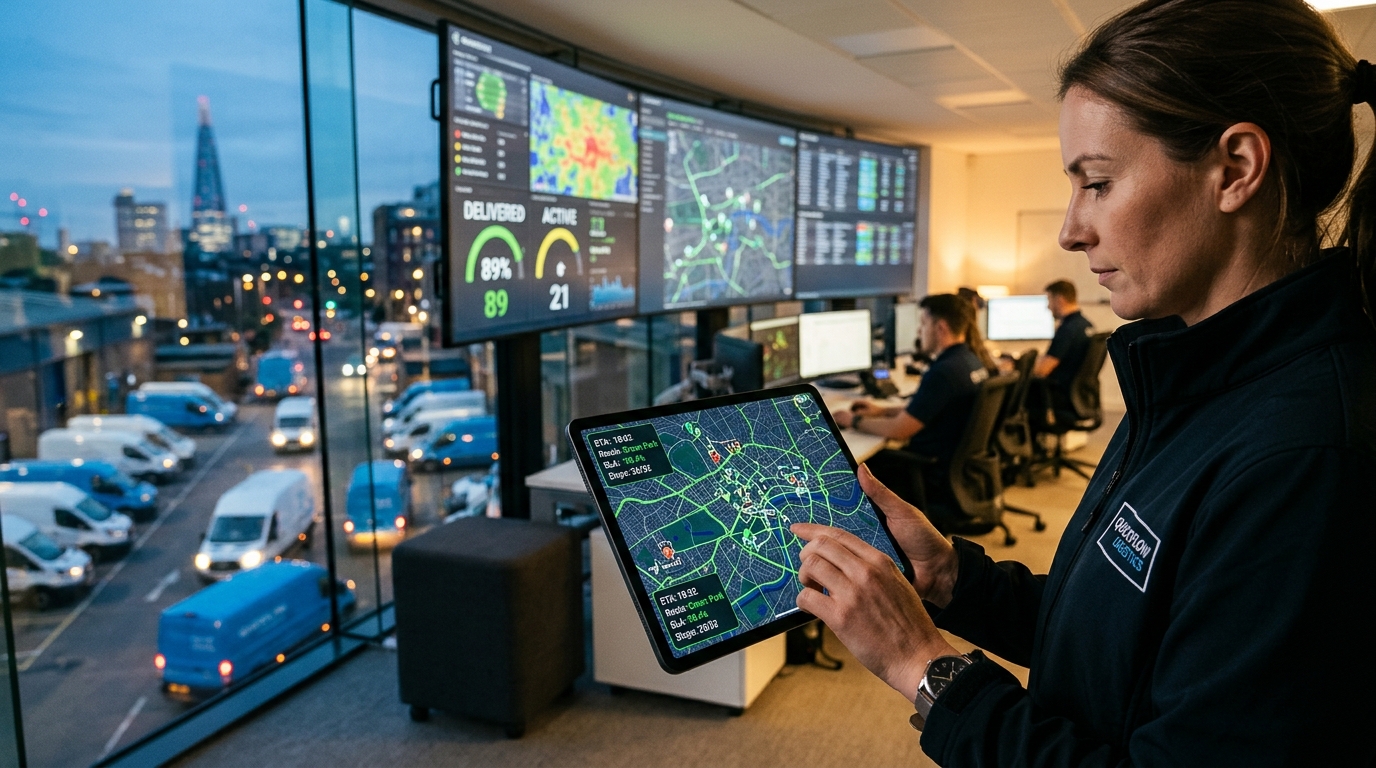 Dynamic Route Optimization: How AI Algorithms Solve the Vehicle Routing Problem (VRP) in Last-Mile Courier Fleets